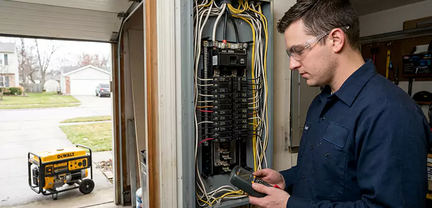 Generator Transfer Switch Installation In Hixson