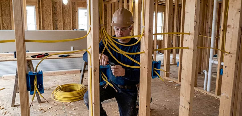 New Construction Wiring In Hixson