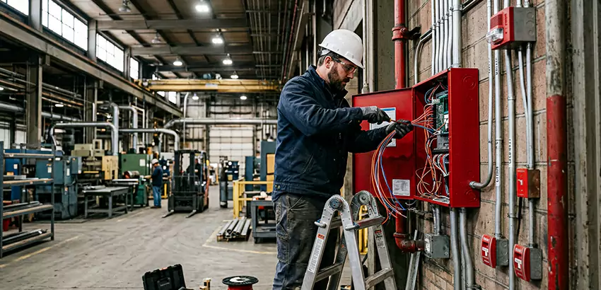 Industrial Fire Alarm Installation in Hixson