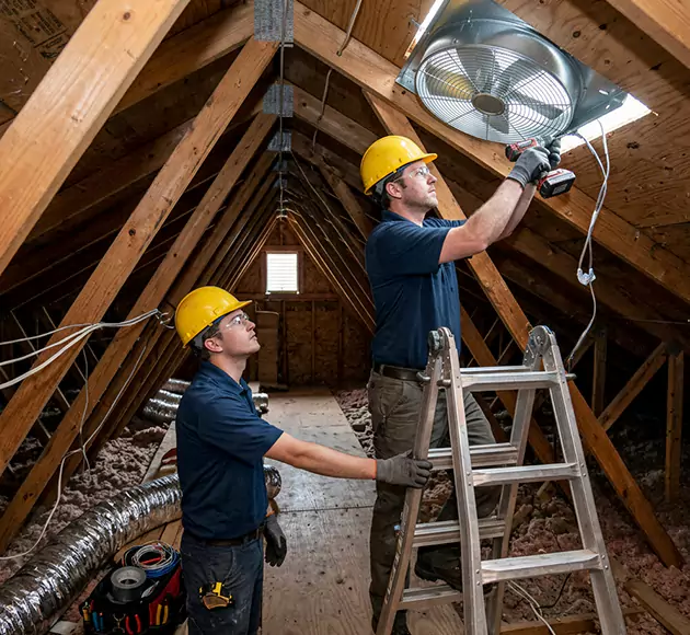 Professional Attic Fan Installation: Your Local Ventilation Team in Hixson, TN