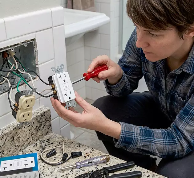 Professional GFCI Outlet Replacement: Your Local Swap-Out Team in Hixson, TN