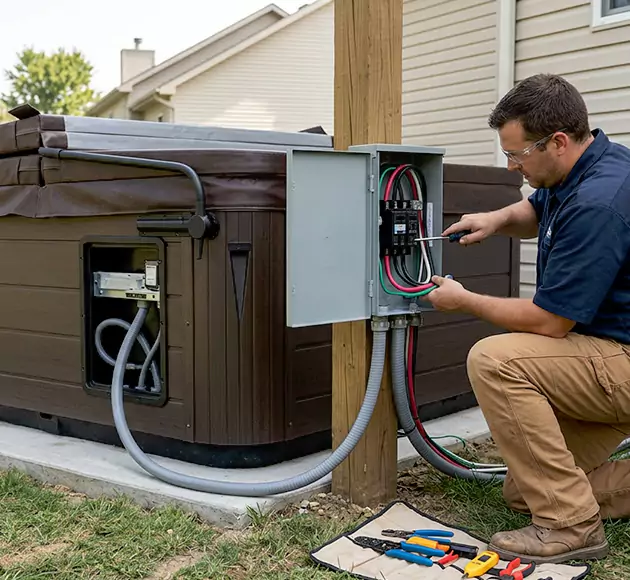 Professional Hot Tub Electrical Installation: Your Local Spa Wiring Team in Hixson, TN
